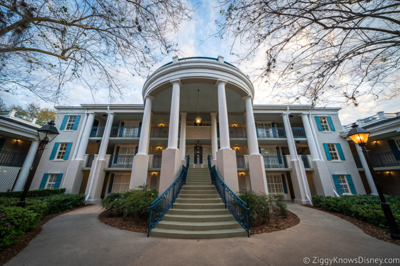 Disney's Port Orleans Riverside Resort outside building