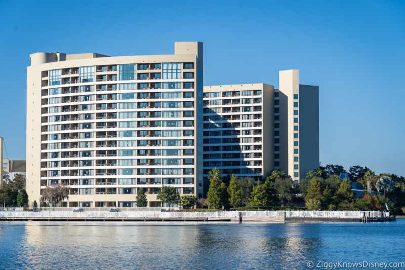 outside of Bay Lake Tower