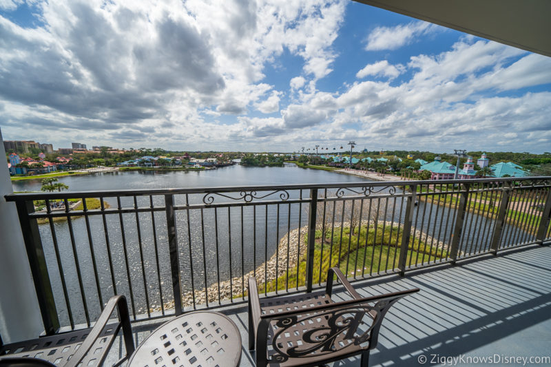 view from 3 bedroom suite at Disney's Riviera Resort