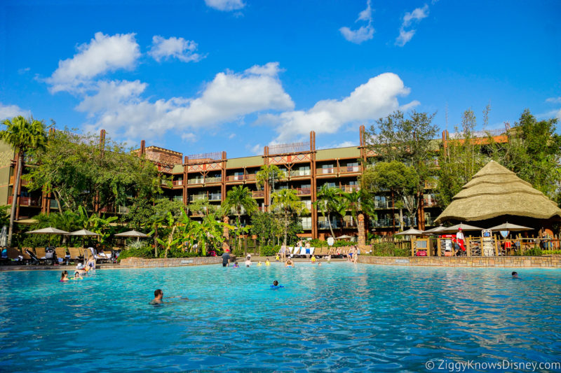 pool at Disney's Animal Kingdom Lodge Resort