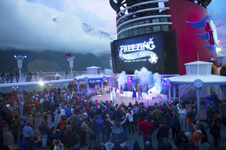 disney cruise line frozen show