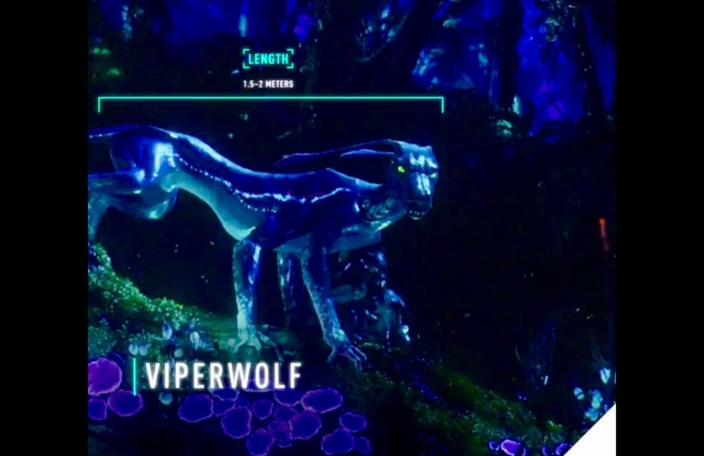 viper wolf na'vi river journey