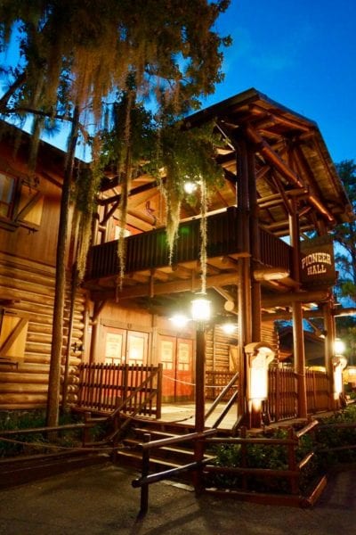 Disney's Fort Wilderness Campground Pioneer Hall