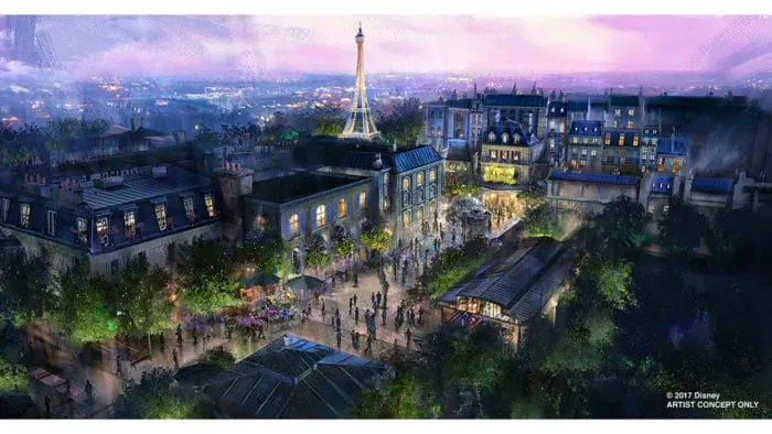 France expansion Epcot concept art