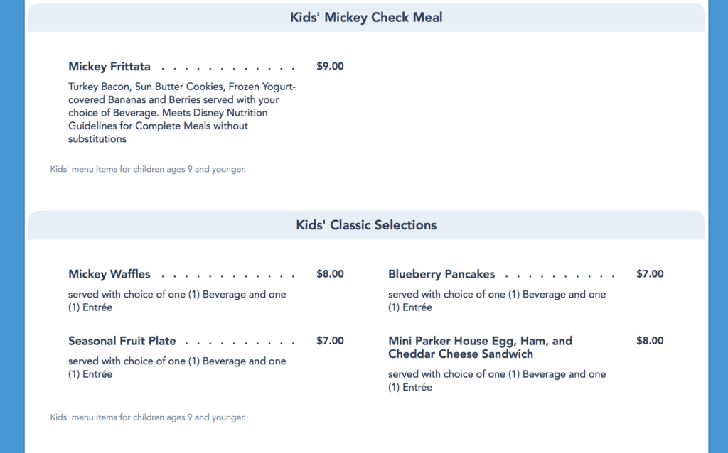Ale & Compass Menu Now Online at Yacht Club Resort Ziggy Knows Disney