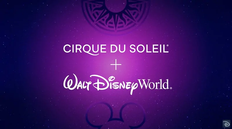 Behind he scenes Cirque du Soleil Disney Animation show