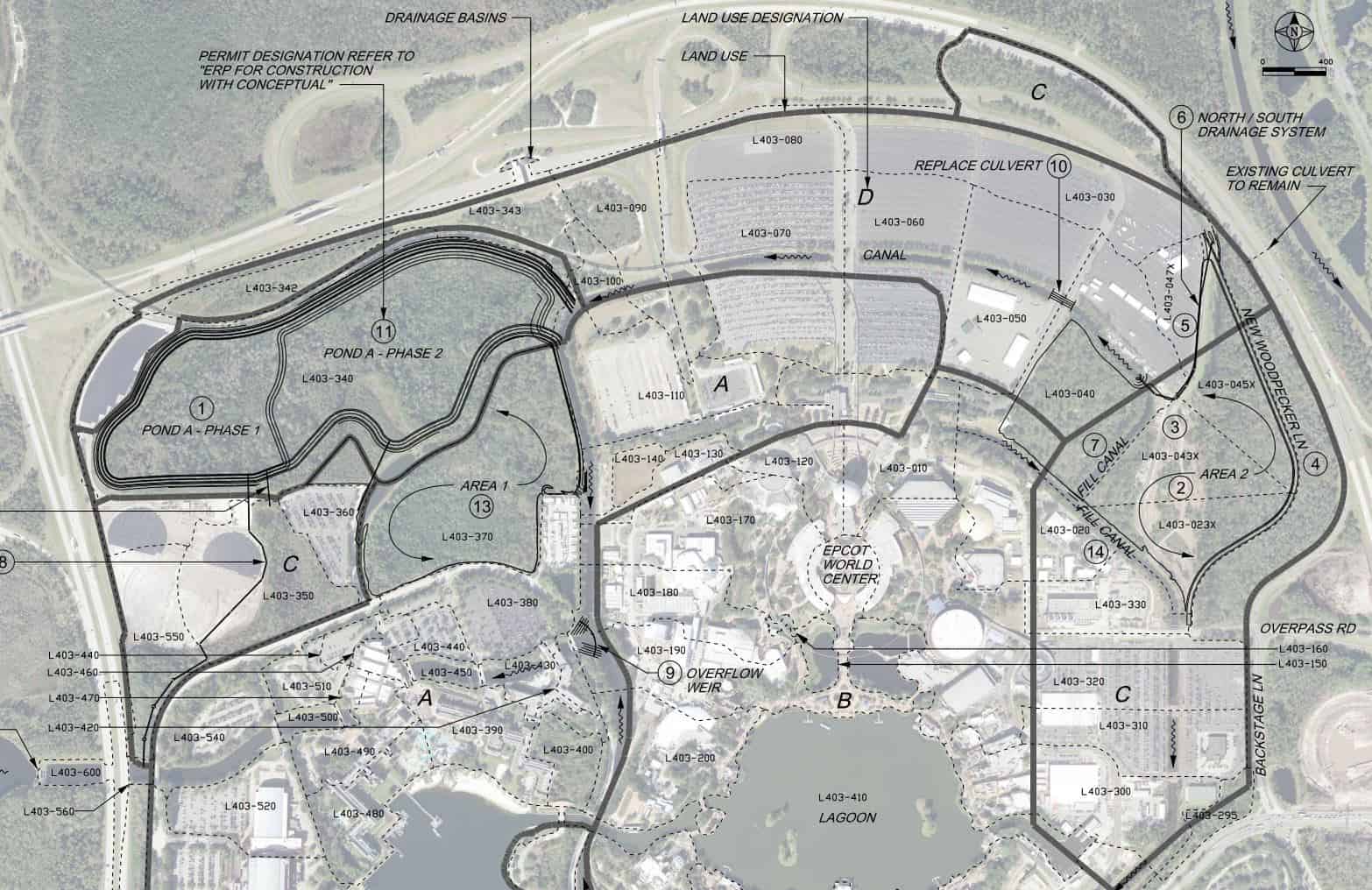 New Permits Show Epcot Hotel Location | Ziggy Knows Disney