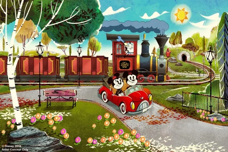 Mickey and Minnie's Runaway Railway Coming to Disneyland Park