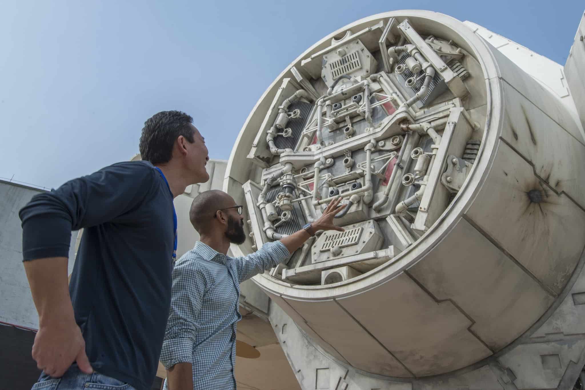 New Star Wars Galaxy's Edge Millennium Falcon Photo