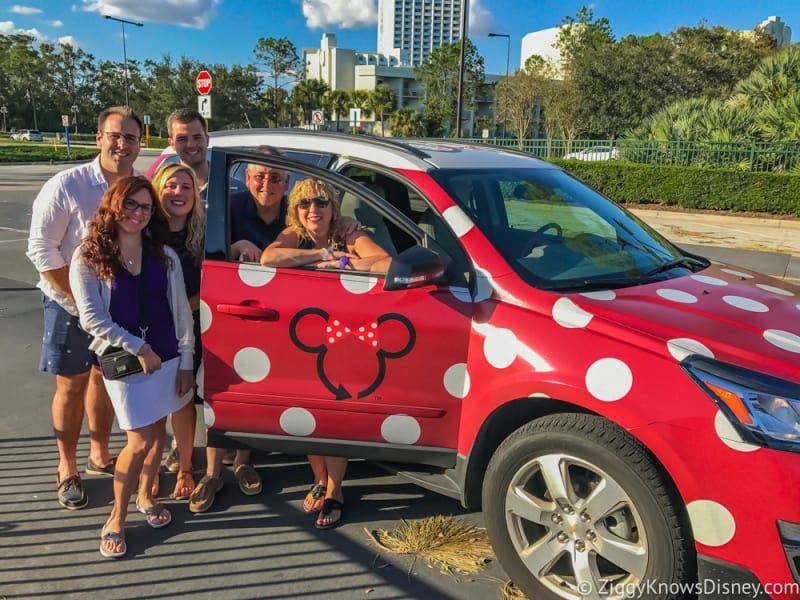 Disney's Minnie Van Review Walt Disney World after