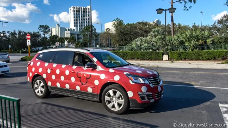 Wdw store minnie vans