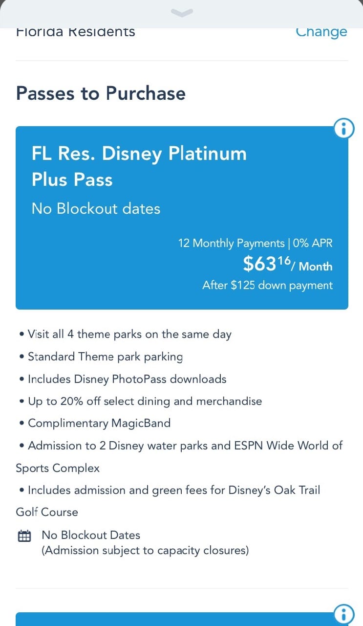 Walt Disney World Annual Passes Now Available My Disney Experience App