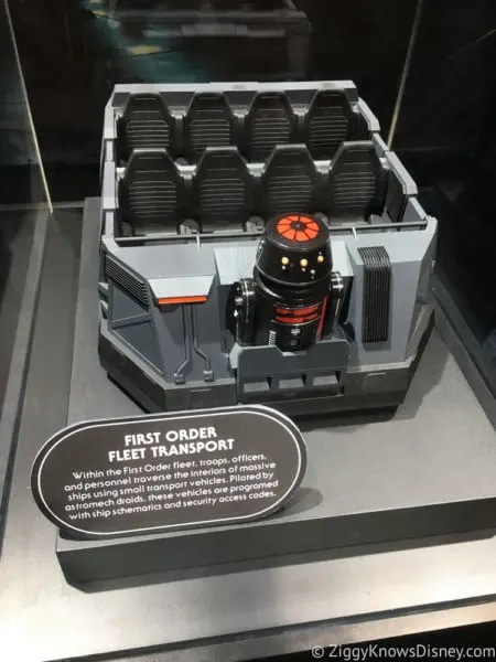 Rise of the Resistance Ride Vehicle model from D23 Expo