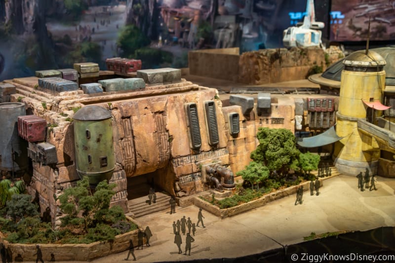 New Star Wars Galaxy's Edge Model Debuts Hollywood Studios