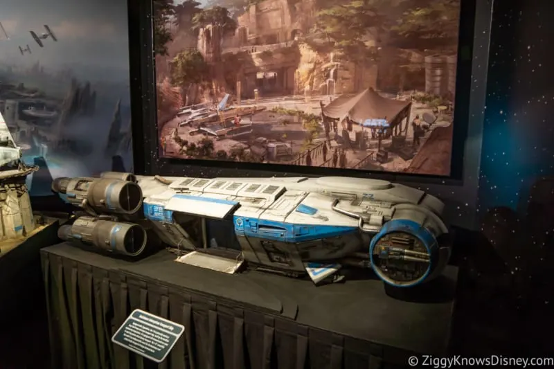 New Star Wars Galaxy's Edge Model Debuts Hollywood Studios