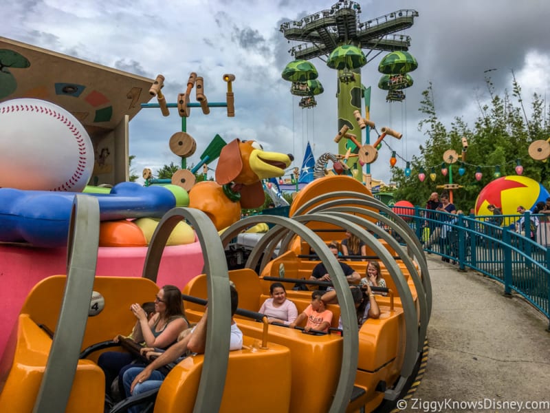 Photo Tour Sneak Peak At Toy Story Land Theming From Disneyland Paris