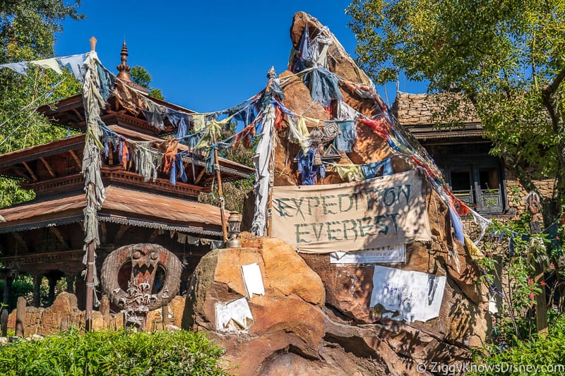 Expedition Everest sign Animal Kingdom