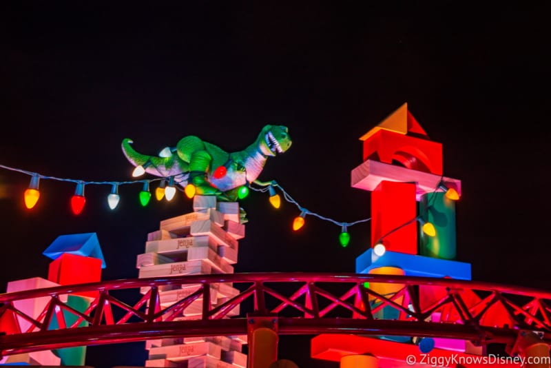 toy story land at night