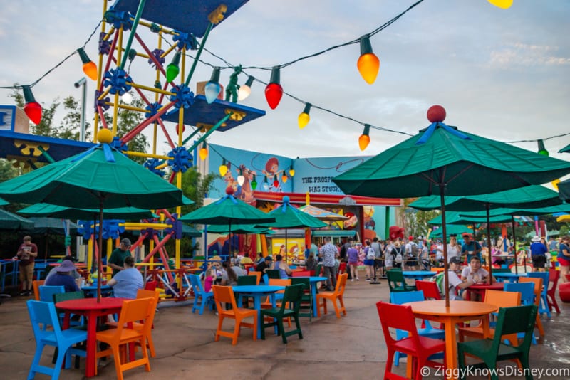 Inside Woody's Lunch Box at Toy Story Land, Open at Disney's