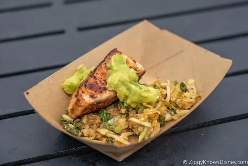 Active Eats Review 2019 Epcot Food and Wine Festival verlasso salmon