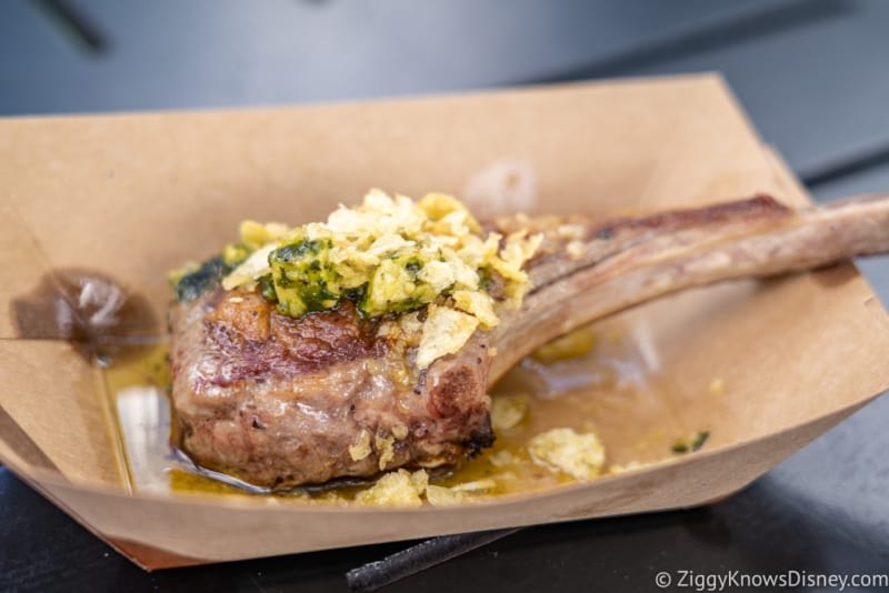 Australia Review 2018 Epcot Food and Wine Festival lamb chop