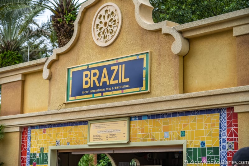 Brazil Review 2019 Epcot Food and Wine Festival sign