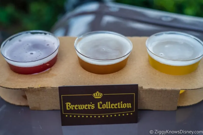 Brewer's Collection Review 2019 Epcot Food and Wine Festival Beer Flight