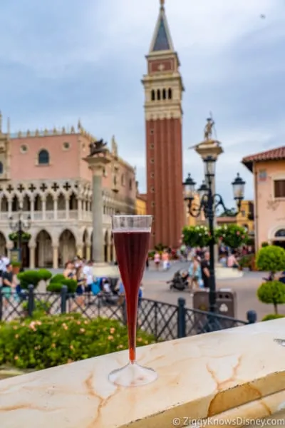 Italy Review 2018 Epcot Food and Wine Festival montegrande corbinello Spumante dolce