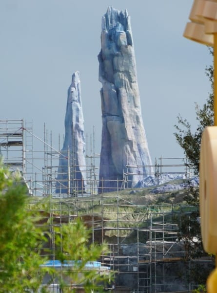 Themed Roofs and Painted Spires Star Wars Galaxy's Edge