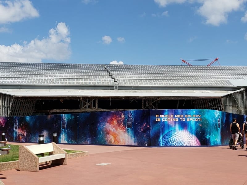Universe of Energy Building Demolition Begins for Guardians of the Galaxy Coaster