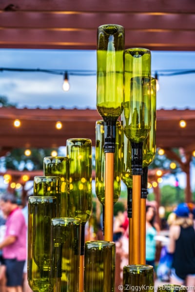 Wine and Dine Studio Review 2019 Epcot Food and Wine Festival bottles