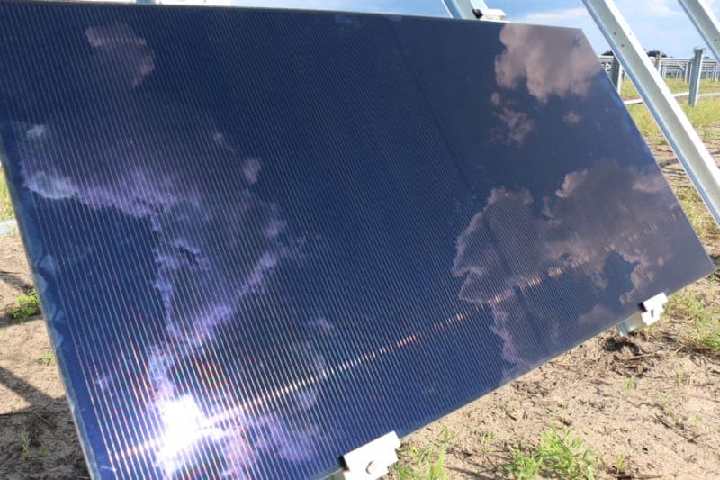 First Solar Panel Installed Walt Disney World's New Solar Facility