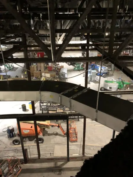 Leaked Images of Mickey and Minnie's Runaway Railway Construction, Great Movie Ride Demolition