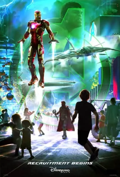 Details Marvel Super Hero Land Disneyland Revealed 