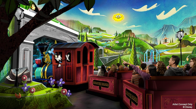 Mickey and Minnie's Runaway Railway Coming to Disneyland Park