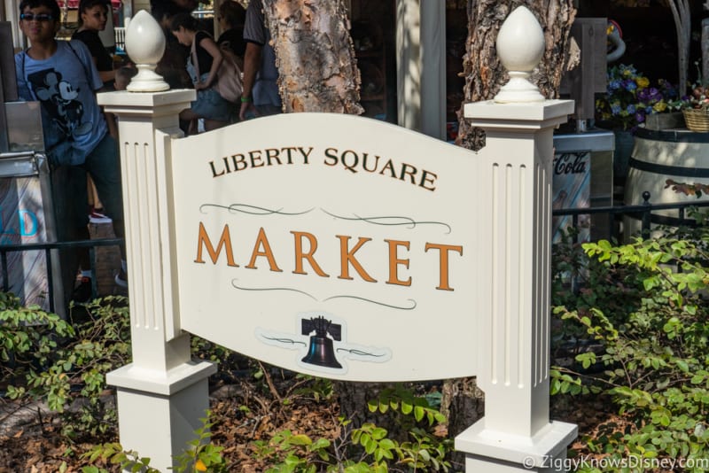 review candied bacon chicken skewers liberty square market Disneys magic kingdom