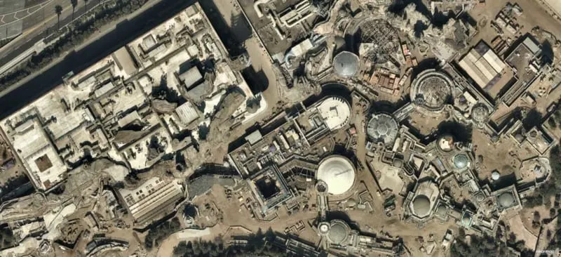 Millennium Falcon Construction Begins in Star Wars Galaxy's Edge in Disneyland