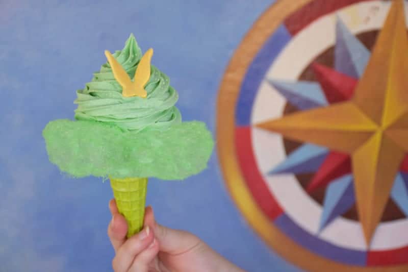 Tink’s Pixie-Dusted Cone New Sweet Treats Walt Disney World