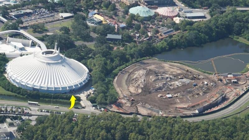 Tron Roller Coaster Construction Update October 2018 Disney's Magic Kingdom