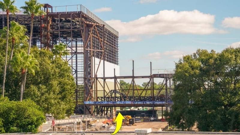 Guardians of the Galaxy Roller Coaster Construction Update November 2018 