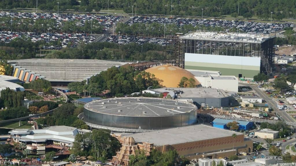 PHOTOS Guardians of the Galaxy Roller Coaster First Track Added to Ride