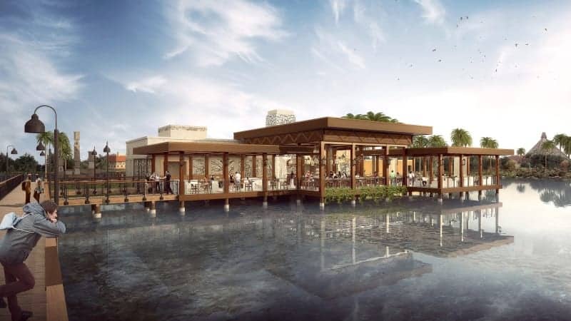 names revealed new restaurants Disney's coronado springs resort three bridges bar and grill
