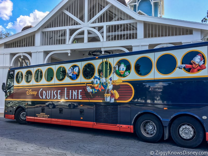 disney cruise bus cost