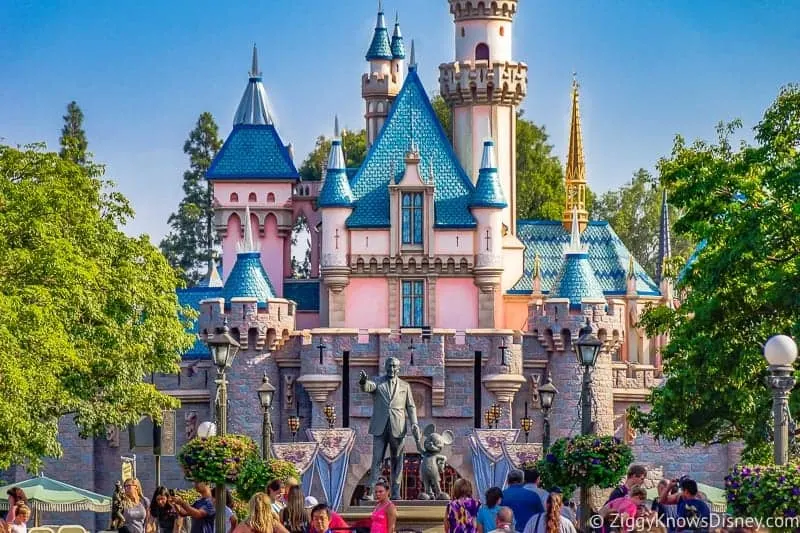 Sleeping Beauty Castle Disneyland Refurbishment