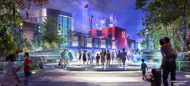 Global Avengers Initiative Marvel Super Hero Land Disney Parks 