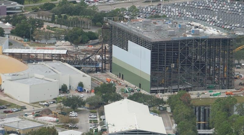 Guardians of the Galaxy Coaster Epcot Update December 2018 walls