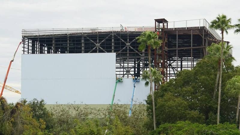 Guardians of the Galaxy Coaster Epcot Update December 2018 being hid