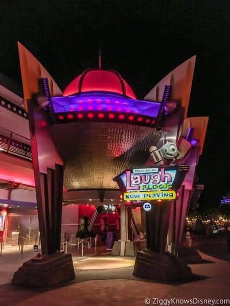 New Monsters Inc. Laugh Floor Sign in Tomorrowland