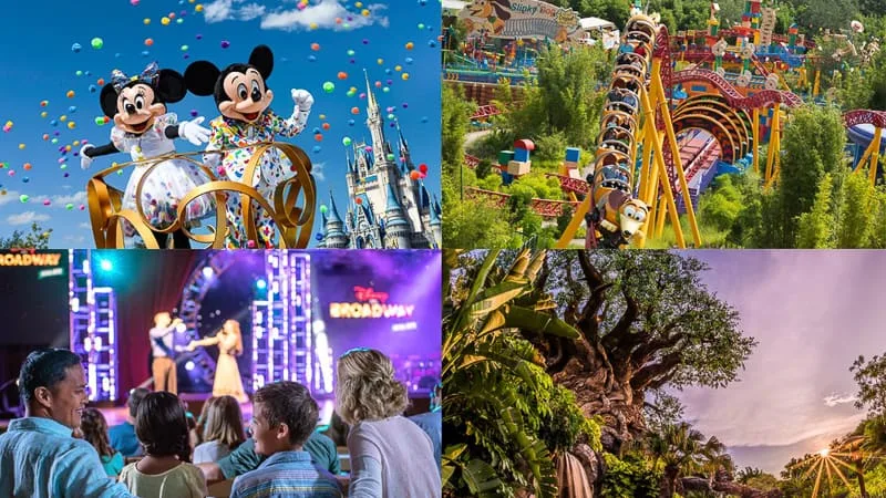 New Walt Disney World 4-Park Magic Tickets