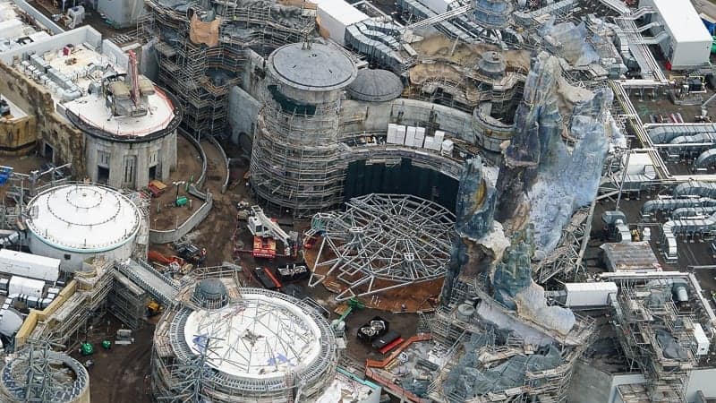 Star Wars Galaxy's Edge Construction Update December 2018 